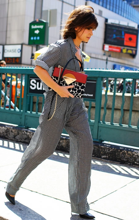 Thời trang dạo phố cuốn hút ở new york fashion week