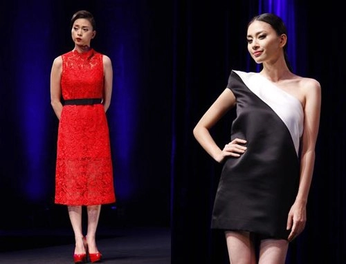 Thời trang ngô thanh vân tại project runway