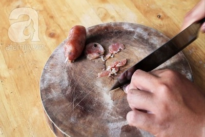 Thử làm xôi nhồi thịt hấp dẻo thơm ngon lạ