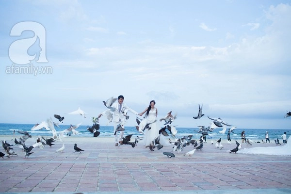 ảnh cưới tình người duyên ma Tình yêu ngọt lừ của cặp trai xinh gái đẹp qua bộ ảnh cưới tình người duyên ma