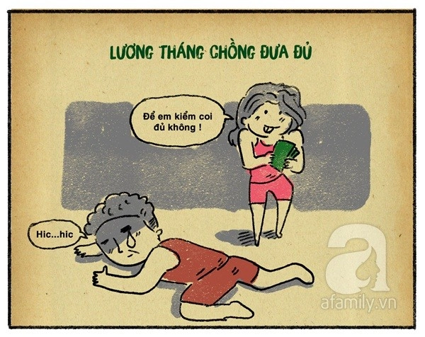 Tranh vui là vợ chỉ cần thế thôi