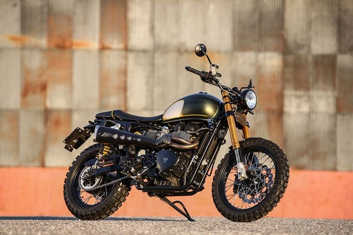 Triumph scrambler phiên bản độ tinh tế cho mọi cung đường