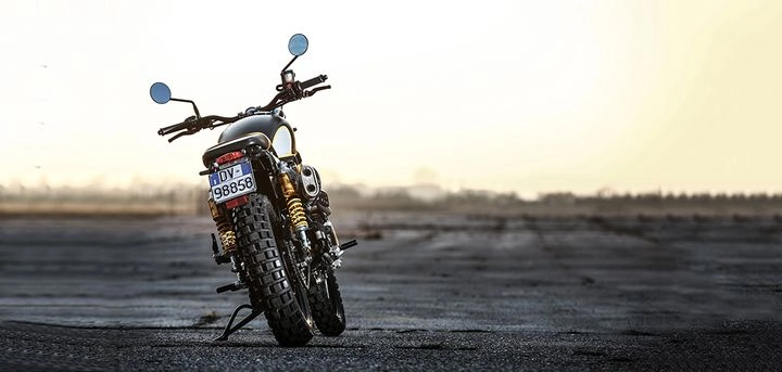 Triumph scrambler phiên bản độ tinh tế cho mọi cung đường