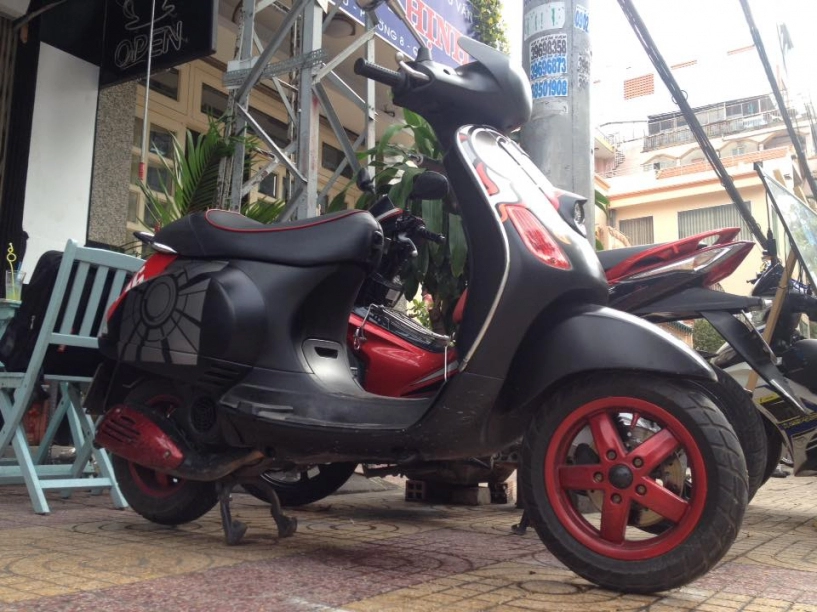 Vespa lx150 độ phong cách khác biệt