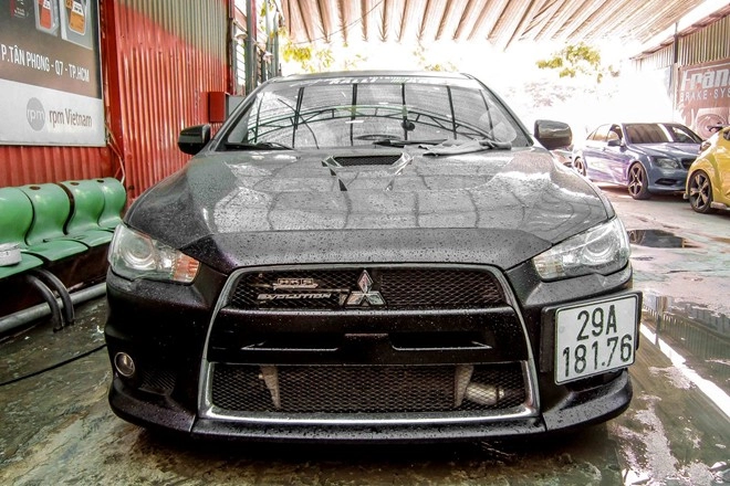 Xe thể thao hàng độc mitsubishi lancer evolution ở sài gòn