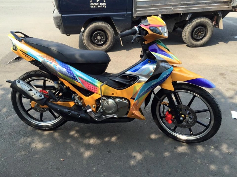 Yamaha 125z phong cách vàng 9999 nito