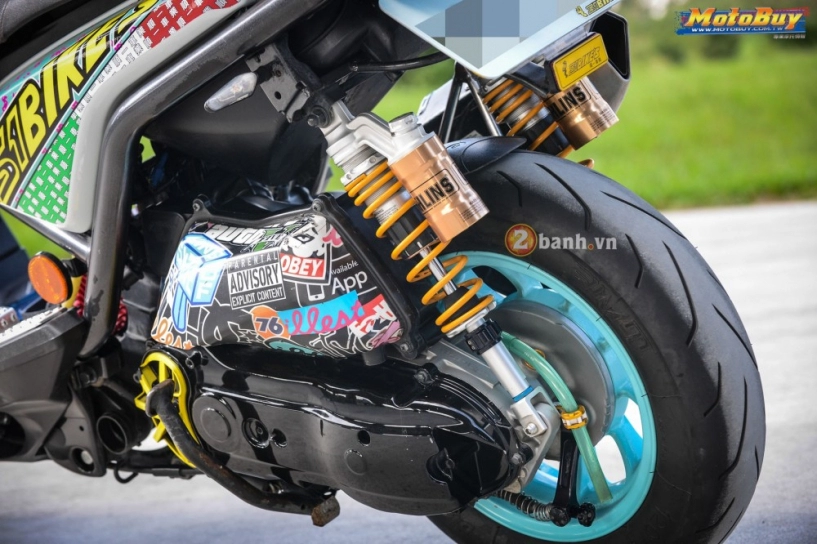 Yamaha bws-x độ cực chất của nữ biker xứ đài