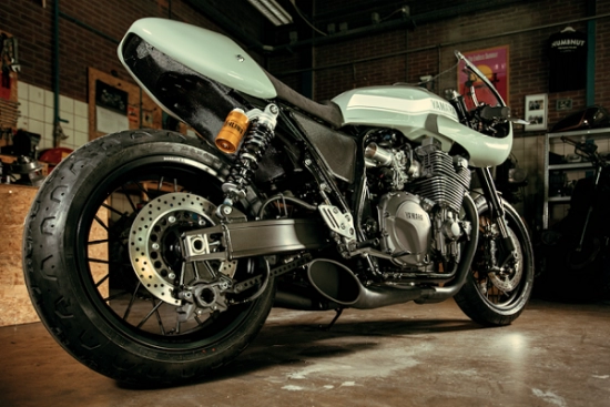 Yamaha xjr1300 độ cafe racer của xưởng độ numbnut motorcycles