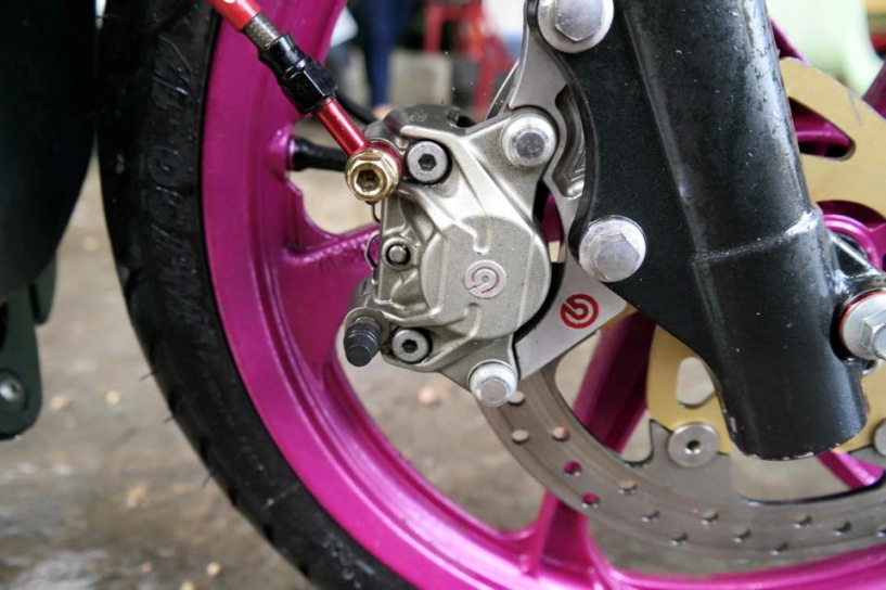 Yamaha z125 hồng nổi bật quyến rũ