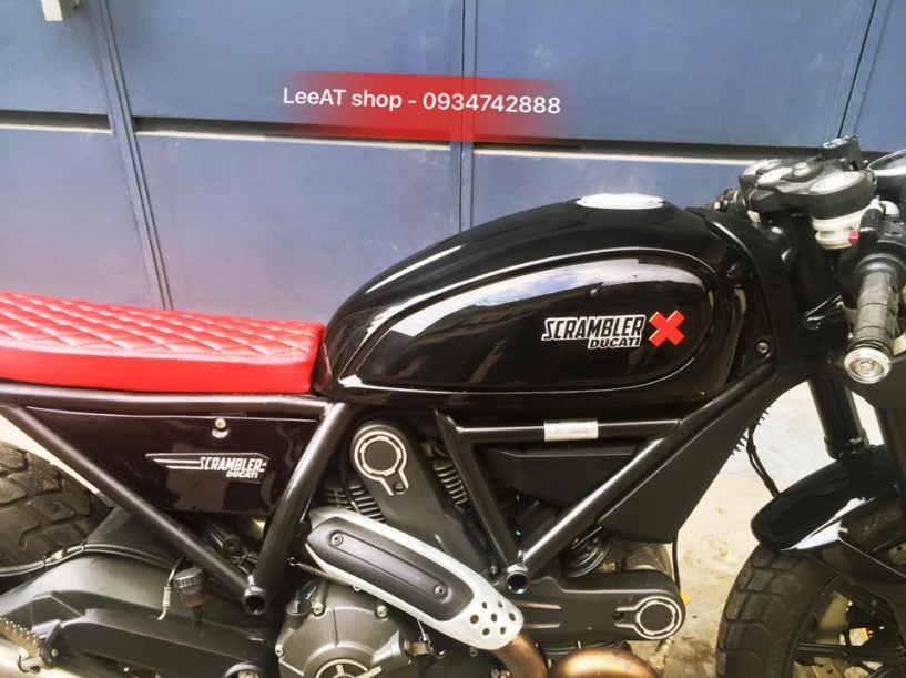 Ducati scrambler icon độ cực chất với phong cách cafe racer tại việt nam