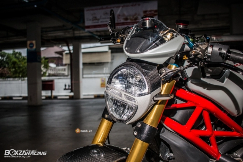 pkl ducati monster 796 s2r độ đầy hấp dẫn của biker thái