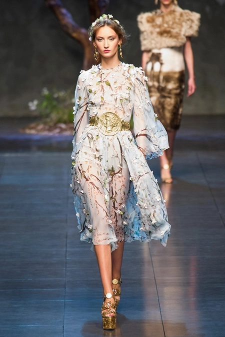 10 bộ váy đẹp nhất của tuần thời trang milan 2014