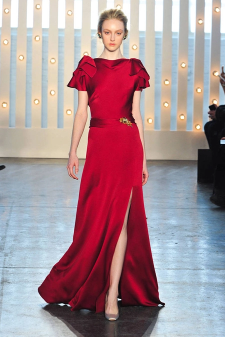 10 bộ váy dự tiệc yêu kiều tại new york fashion week