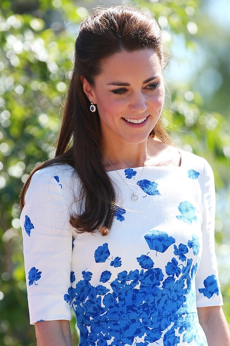 4 kiểu tóc thanh lịch của kate middleton