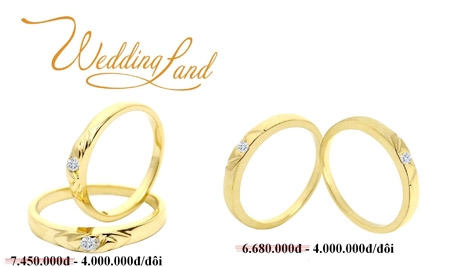 400 đôi nhẫn cưới giá 4 triệu đồng