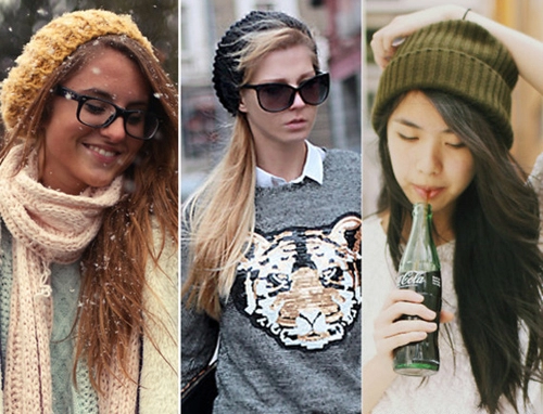 5 kiểu tóc phối hợp cá tính với mũ len beanie