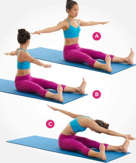 9 động tác pilates đơn giản giúp thu nhỏ eo