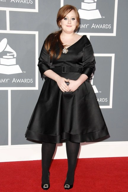Adele - tín đồ váy đen