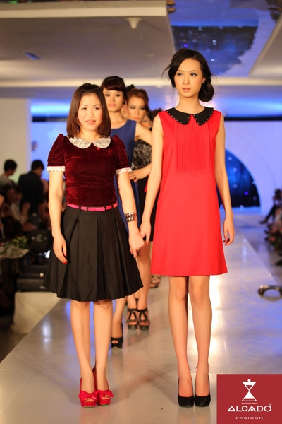 Alcado trình diễn tại hanoi fashion week