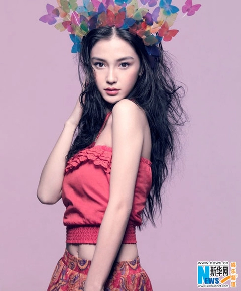 Angelababy đón hè bằng phong cách gypsy