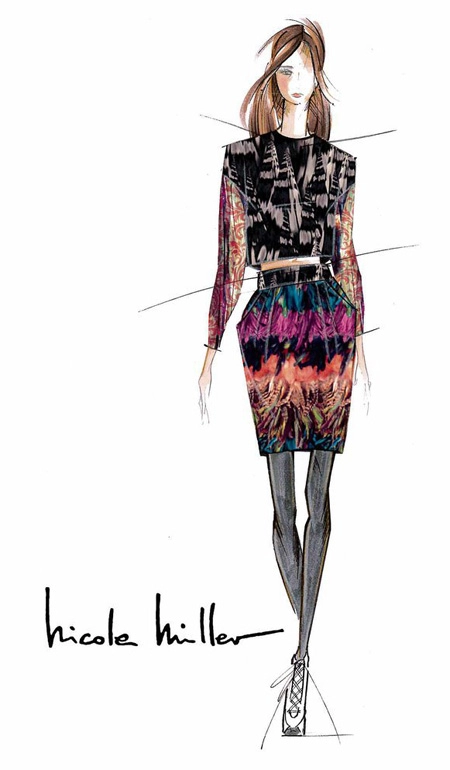 Bản thảo thiết kế của tuần thời trang thu đông new york 2014