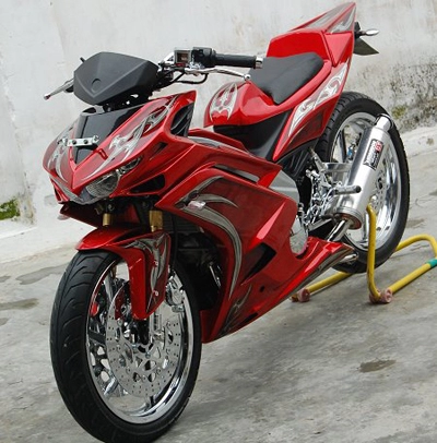 Bộ ảnh exciter độ đẹp của biker indonesia