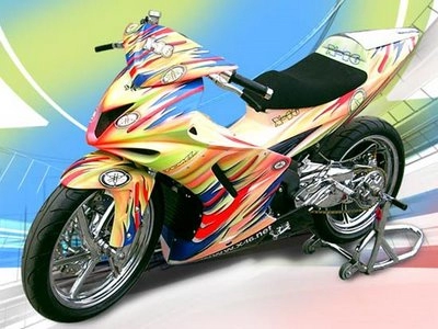 Bộ ảnh exciter độ đẹp của biker indonesia