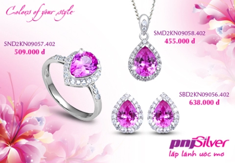 Bộ sưu tập colors of your style của pnjsilver