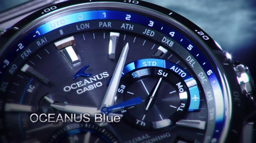 Casio oceanus - dòng sản phẩm mới công nghệ nhật bản