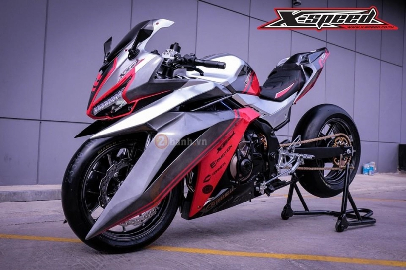 cho ngày thứ 7 honda cbr500r siêu ngầu trong bản độ dragsport advance