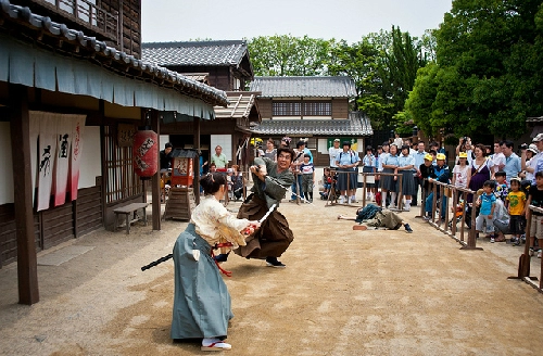 Công viên phim trường độc đáo ở kyoto