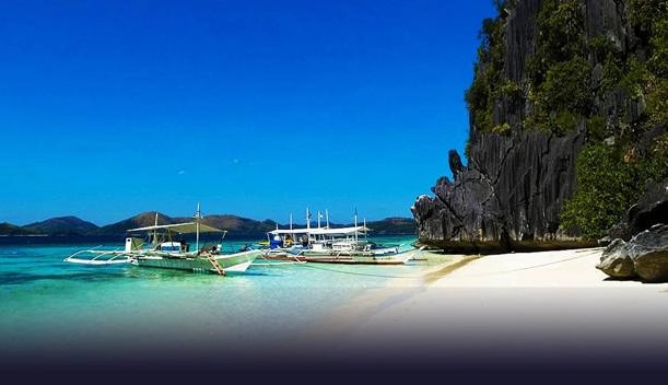 Đảo coron hơi thở trong trẻo và bình yên