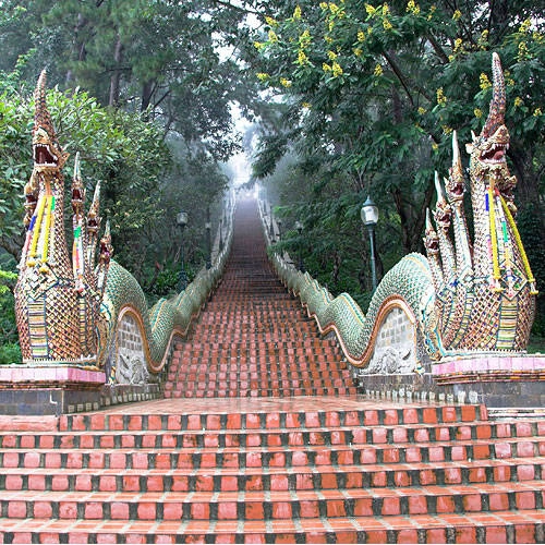 Đồi doi suthep ở chiang mai