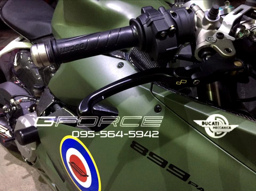 Ducati 899 panigale độ cứng cáp theo phong cách nhà binh
