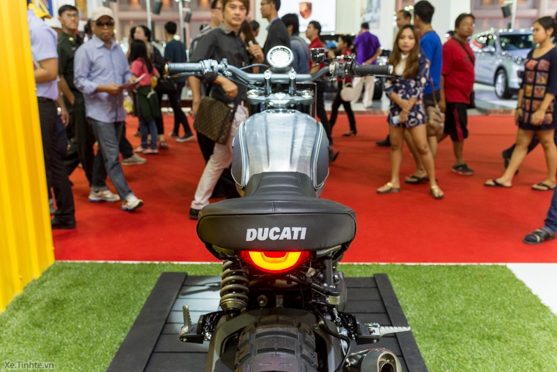 Ducati scramber độ retro tại bangkok motor show 2015