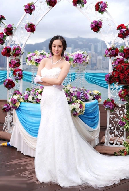 Dương mịch xinh đẹp với váy cưới