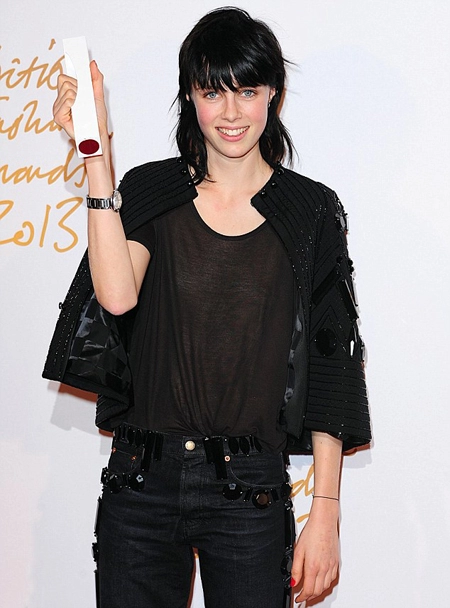 Edie campbell là người mẫu anh của năm