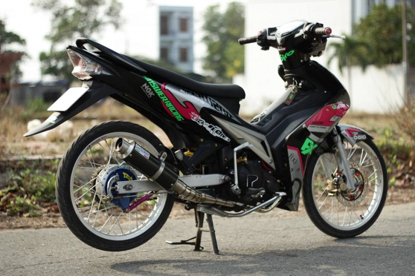 Exciter độ phong cách thể thao hầm hố