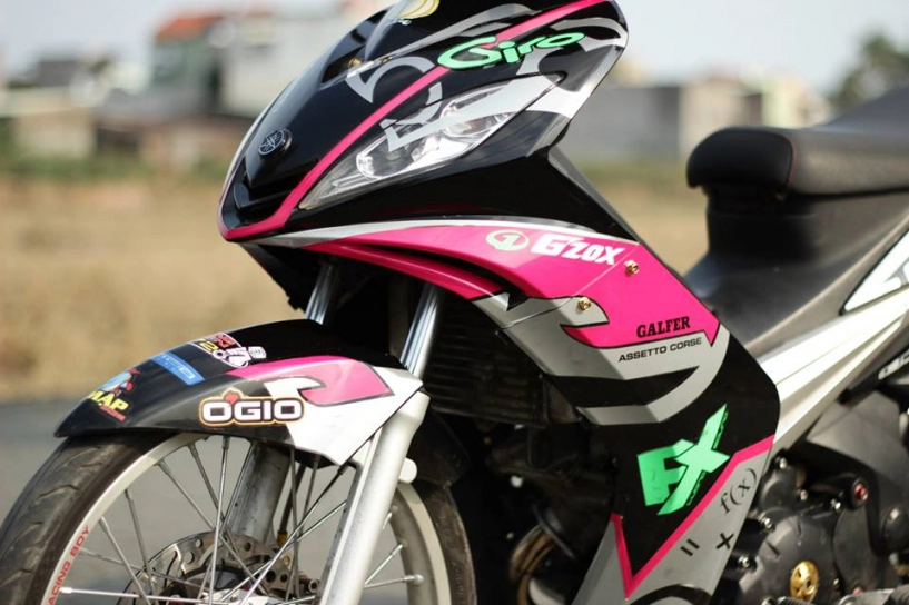 Exciter độ phong cách thể thao hầm hố