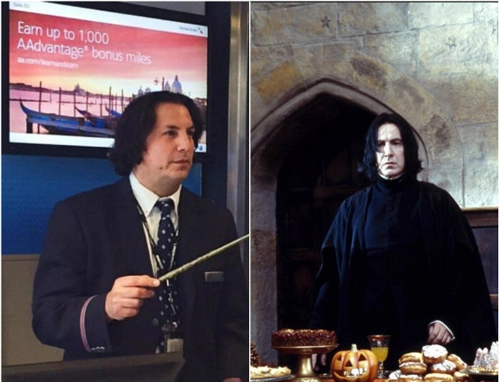 giáo sư snape bán vé máy bay cho hãng hàng không mỹ