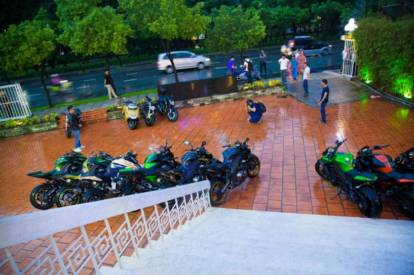 Hàng loạt motor pkl tụ họp mừng sinh nhật club motor việt nam club z1000 việt nam