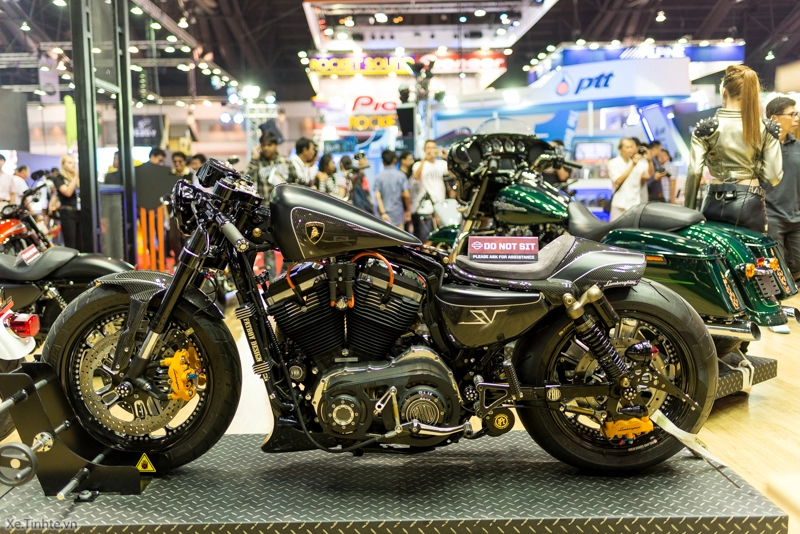 Harley-davidson 48 độ cafe racer tại bangkok motor show 2015