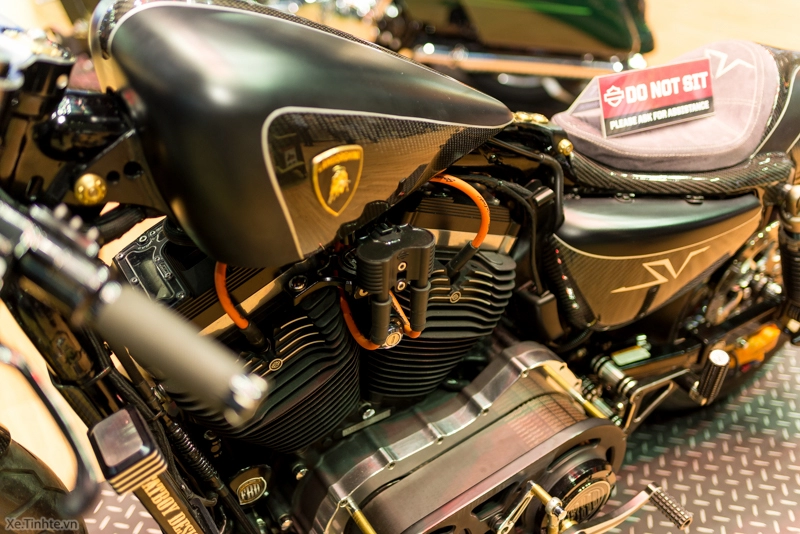 Harley-davidson 48 độ cafe racer tại bangkok motor show 2015