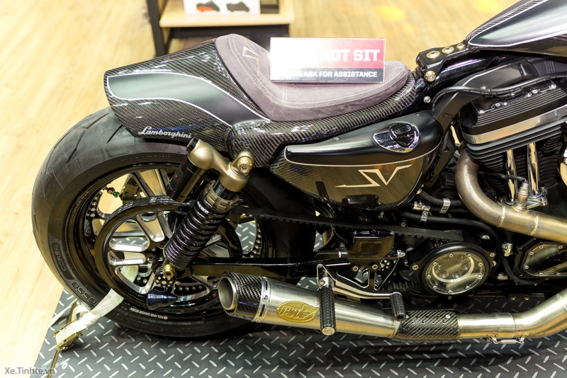 Harley-davidson 48 độ cafe racer tại bangkok motor show 2015