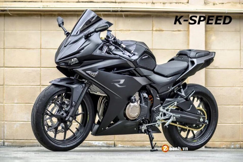 Honda cbr500r siêu ngầu trong phiên bản black blade