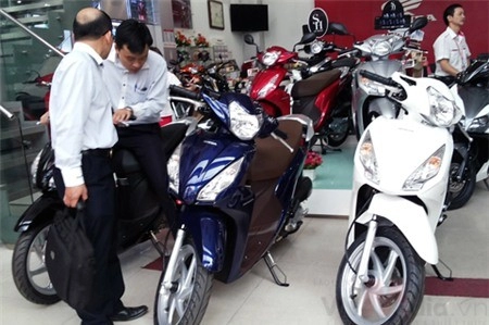 Honda mỉm cười trên thị trường xe máy năm 2014