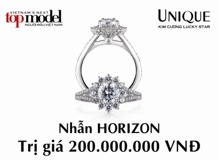 Huyền trang được tặng nhẫn kim cương 200 triệu đồng