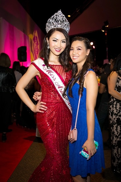 Jennifer chung lộng lẫy trong đêm miss asia american