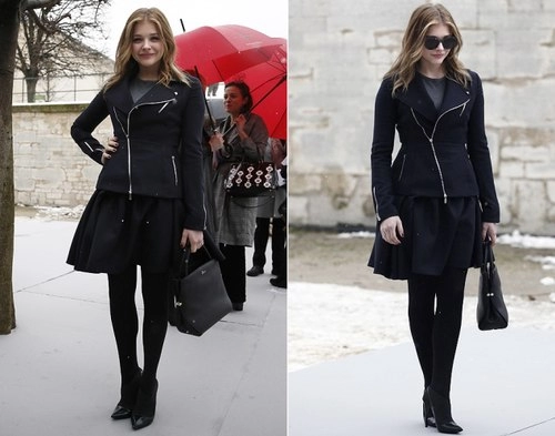Jessica alba son đỏ nổi bật tại tuần thời trang paris