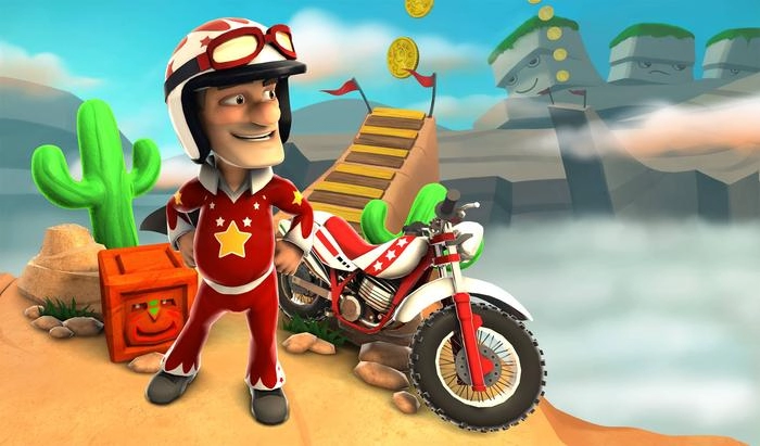 Joe danger - siêu phẩm đua xe ios đặt chân lên android